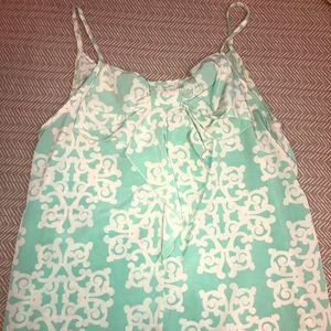 Mint tank top